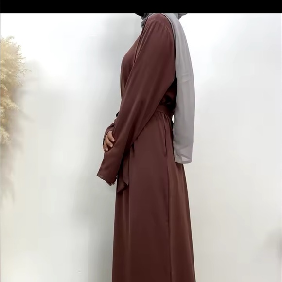 Modest abaya long sleeves dress size large - Picture 9 of 10